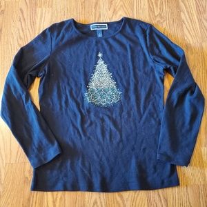 KAREN SCOTT | Christmas Tree Long Sleeve Tee